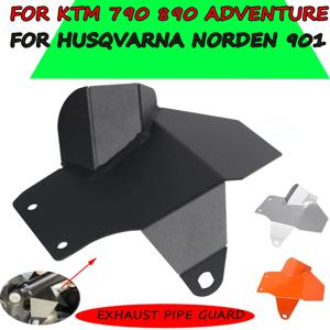 후방 충격 열 차폐 배기 파이프 보호 커버, KTM 790 어드벤처 R KTM790 ADV S 790ADV KTM 890 어드벤처 액세서리