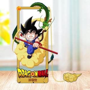 DRAGON BALL Goku 애니메이션 팬을 위한 금속 책갈피, 학생용 만화 문구 및 선물