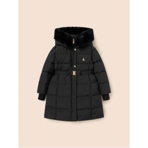 BEANPOLE KIDS 여아 프리미엄 덕다운 롱패딩  블랙 (BI4X38G915)