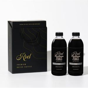 로엘 더치커피 콜드브루 원액 선물세트 1L x 2병 다크 블렌드 + 다크 블렌드