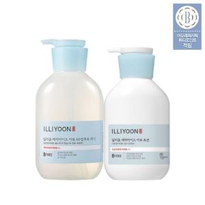 (특가) 일리윤 세라마이드 아토 워시 500ml + 로션 350ml