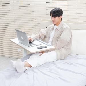 핏쳐 이동형 수동식 양방향 각도조절 사이드 테이블 TS2