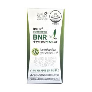 비에날씬 에이스바이옴 BNR17 다이어트 유산균 비에날씬 프로 425mg 30캡슐 1개 /ynd