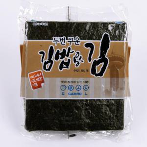 감로수산 해남 두번 구운 김밥용 김 - 100매/김밥김/김밥재료/해남김