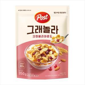 [소용량]포스트크랜베리아몬드그래놀라350g