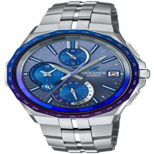 카시오 시계 OCW-S5000AP-2AJF Oceanus Manta Bluetooth 탑재 전파솔라 Japan Indigo~아이~