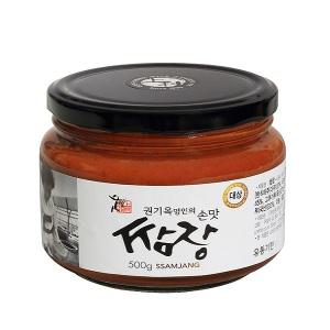 상촌식품 권기옥명인 웃말 쌈장 500g (유리병)