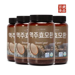 국내산 맥주효모환 300g 3+1병 식약처 인증제품