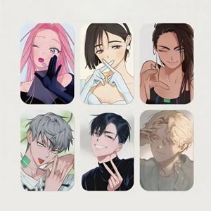 외계인 무대 애니메이션 사진 카드 Till Ivan 작은 카드 3 인치 어린이 편지지 학생 메시지 컬렉션 선물 방수 Diy 전화