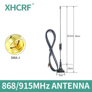 Lora 868MHz 915MHz 안테나, 마그네틱베이스 SMA Male 옴니 장거리 안테나 900MHz 1m 2m Pigtail Antena DTU Aerial