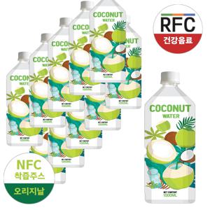 RFC 코코넛 워터 100% 착즙 1000ml 12병