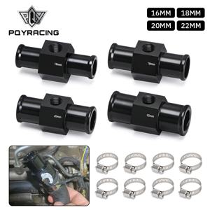 검은 물 온도 게이지 라디에이터 온도 물 온도 조인트 파이프 센서 18MM 20MM 22MM 24MM 호스 어댑터