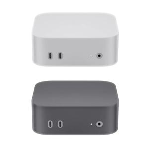 Mac Mini M4/M4 Pro 2024 정밀 개방 방진용 내마모성 방수 실리콘 보호 케이스 커버를 쉽게 설치하세요.