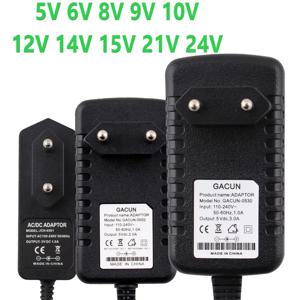 전원 공급 어댑터, AC DC 변압기, 5V, 6V, 8V, 9V, 10V, 12V, 15V, 24 V, 1A, 2A, 3A, 220V ~ 12V, 5V, 9V, 24 V 12 24 V 볼트