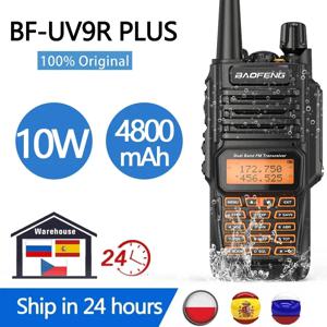 Baofeng UV-9R 플러스 10W IP68 방수 듀얼 밴드 햄 라디오 BF-UV9R 워키토키, 10km 범위 UV 9R 플러스, 136-174/400-520MHz