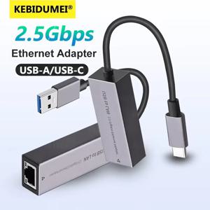 2500Mbps USB 이더넷 어댑터, 2.5G USB3.0 네트워크 카드, 썬더볼트 3 랜 인터넷 어댑터, 노트북 PC 윈도우 맥 OS USB-A/C용 ,2500Mbps USB Ethernet Adapter 2.5G USB3.0 Network Card Thunderbolt 3 Lan Internet Adapter for Laptop PC Windows Mac OS USB-A/C