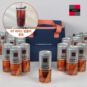 투썸 캔커피 아메리카노 블랙 15개 + 보냉백 + 아이스 DT 텀블러