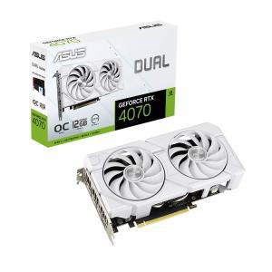 ASUS DUAL 지포스 RTX 4070 O12G EVO OC D6X 12GB White 인텍앤컴퍼니