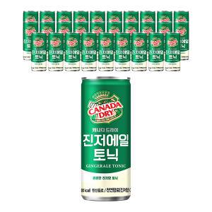 캐나다드라이 진저에일, 250ml, 30개