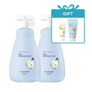 [궁중비책] 키즈 마일드 바디워시 300ml x 2개 +[GIFT] 실키샴푸 30ml+페이스 로션 8ml(2/10~2/28)