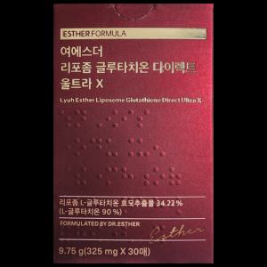 여에스더 리포좀 글루타치온 다이렉트 울트라 X 325mg 30매_WB