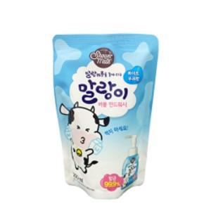 말랑이 버블 핸드워시 화이트 리필 250ml 손세정제