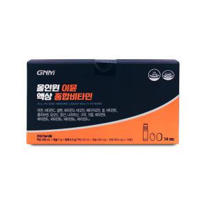 GNM자연의품격 올인원 이뮨 액상 종합비타민 (액상 20ml + 캡슐 500mg + 정제 600mg) x 14개입 X 1박스 I