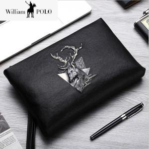 WilliamPOLO  192126 남성클러치백 남자 손가방 맨스백 쳔연소가죽 윌리엄폴로