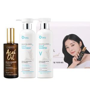 설인아X아사이오일 110ml 기프트 세트 / 헤어에센스+샴푸+트리트먼트