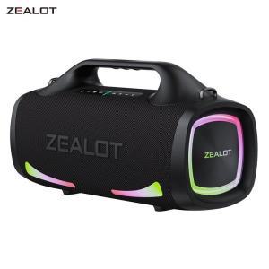 ZEALOT S79 100W 라우드 블루투스 스피커, 스테레오 사운드, 내장 보조배터리, IPX6 방수, 파티, 캠핑용