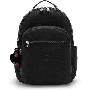 Kipling 15인치 랩탑 노트북 학생 가방 백팩 블랙