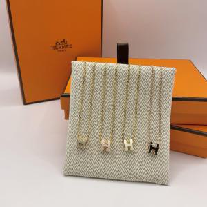 에르메스 미니 팝아슈 목걸이 Hermes Mini Pop H 누아, 마론, 로즈, 블랑, 골드, 로즈골즈 H147992F