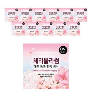 온더바디 체리블라썸 휘핑비누 90g 12개