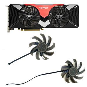 냉각팬 GPU 쿨러 Palit RTX2080 GAMING PRO/DUAL 2070 그래픽 카드용, GA91S2U 85mm, 4 핀