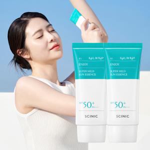 싸이닉 어워드 위너 엔조이 슈퍼 마일드 선 에센스 50ml 2개