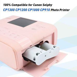 Canon 호환 잉크 카세트 용지 세트 Selphy CP900 CP910 CP1200 CP1300 프린터 KP-36IN KP-108IN