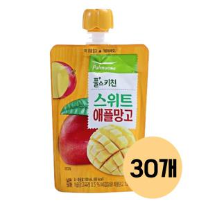 풀무원 풀스키친 스위트 애플망고 100ml 30개 어린이 음료 주스 유치원주스