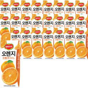 델몬트 드링크팩 190ml x 24팩 오렌지