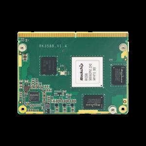 바나나 파이 골드 핑거 플러그 앤 SOM-3588-PCIE 쿼드 코어 Cortex-A76 Cortex-A55 8GB LPDDR4 32GB eMMC