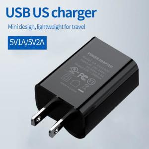 5V2A 휴대 휴대폰 충전기 UL FCC 승인 미니 소형 경량 USB 여행 일본 태국 캐나다 멕시코 범용 어댑터 플매