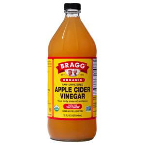 브래그 유기농 사과식초 애플사이다비니거 946ml × 4개 사과 식초 Bragg