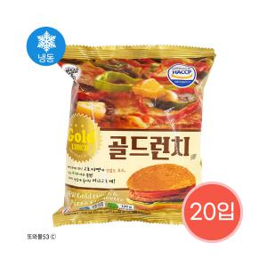 대신 골드런치 120g x 20개 또와몰53 추억의매점빵 편의점 옛날햄버거