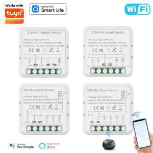 스마트스위치 전등스위치 전기 무선 자동 IOT 와이파이 스마트 스위치 모듈 양방향 제어 스위치 지지대 투