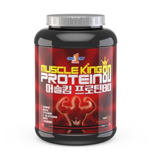 머슬킹 프로틴80  단백질 헬스보충제 포대유청 웨이 분말가루 2kg