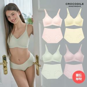 라이크라 쉘론 몰드부착 스트랩 감탄브라+팬티 8종 CDW5M22232425_T 라이