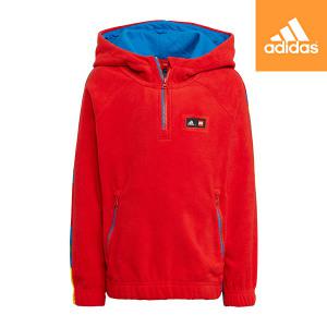 [매장정품] 아디다스 ADIDAS 키즈 키즈110cm-140cm 토들러 레고 후드티셔츠/긴팔티 [HM2238]