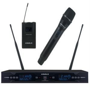 카날스 BK-820N 2채널 무선마이크시스템 (2CH 무선마이크 BK-87핸드+벨트팩)