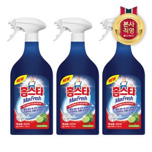 홈스타 맥스프레쉬 욕실청소용 세정제 750ml 3개