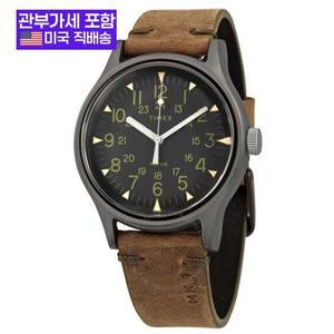 TIMEX MK1 쿼츠 블랙 다이얼 남성용 손목시계 TW2R97000 TW2R97000VQ [관부가세포함]