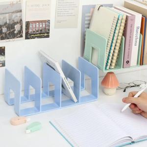 책상 4 그리드 책꽂이 학생 책 보관 책꽂이, 사무실 문서 파일 가방, 책 문구 용품 정리